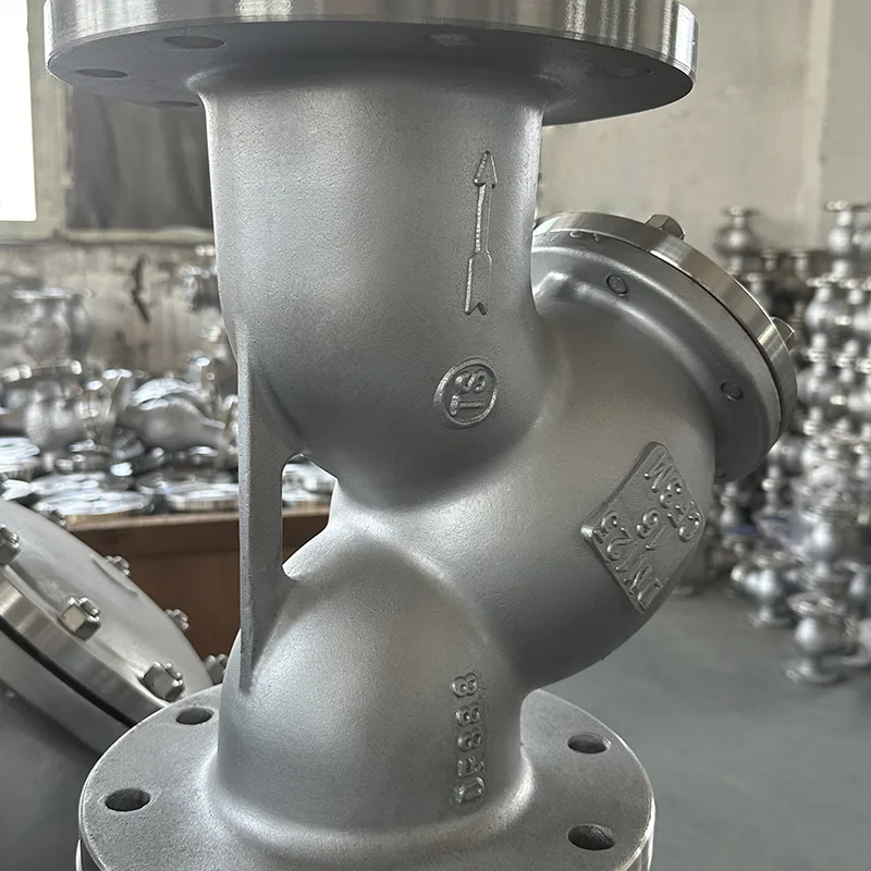 Zanglamaydigan po'latdan GB standart Y-tipli filtr